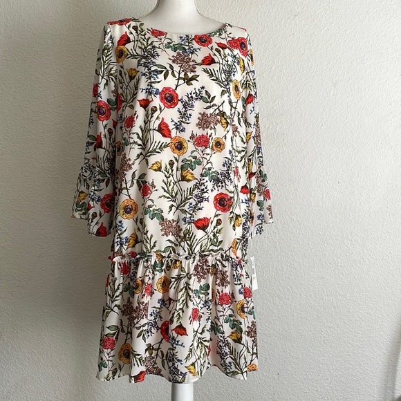 Nicole Miller Studio Floral Tunic Dress - Picture 3 of 14